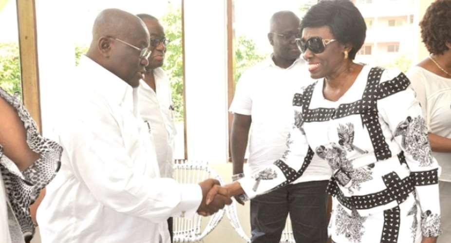 Akufo-Addo welcomes Nana Konadu to presidential race