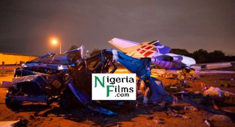 Nigerian Cargo Plane Destroys Passenger Bus in Ghana, Kills 10