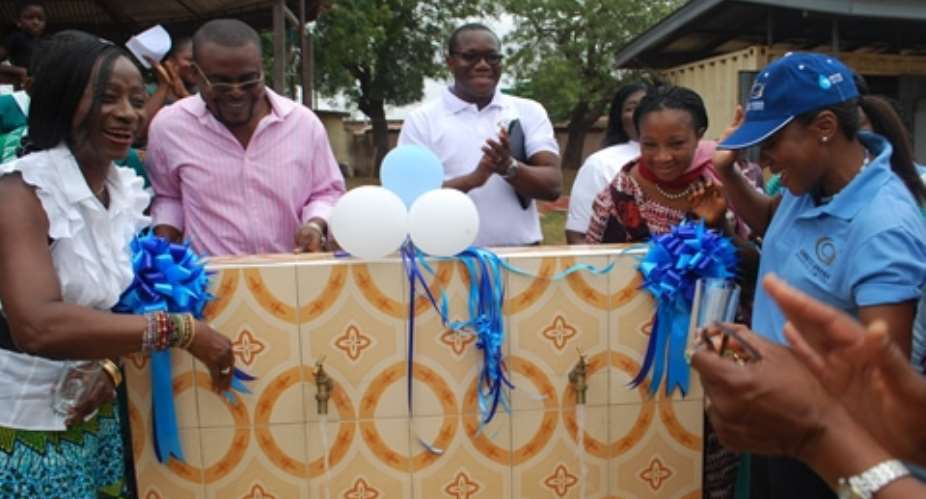 Guinness Ghana commissions water delivery system for Maamobi Hospital