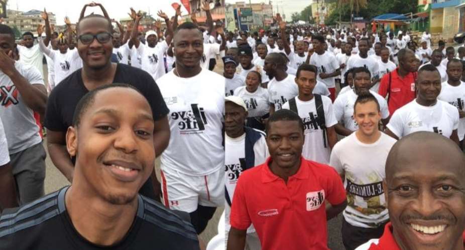 Kumasi remembers May 9th with massive street walk