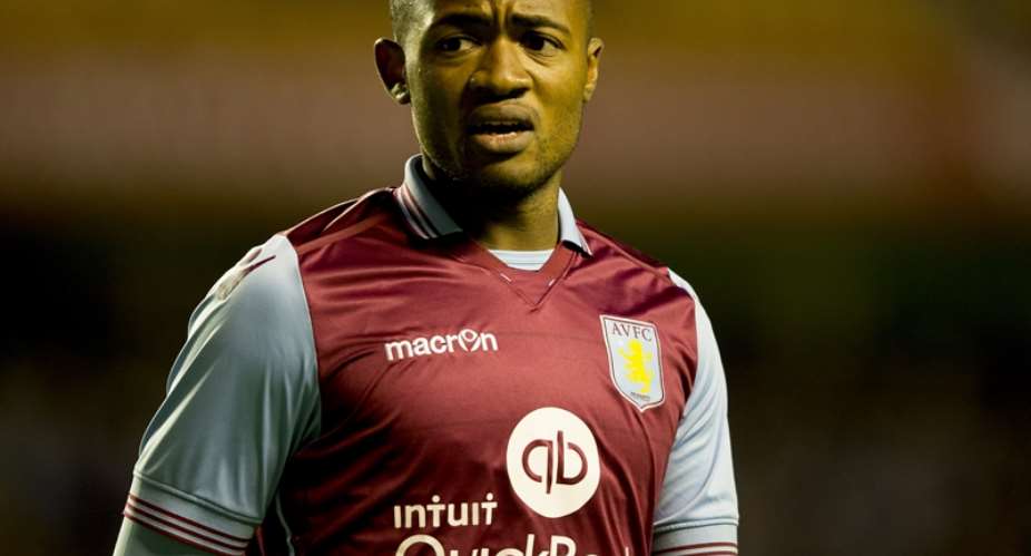 Ghana international Jordan Ayew coming on for the very first time as a Villa player