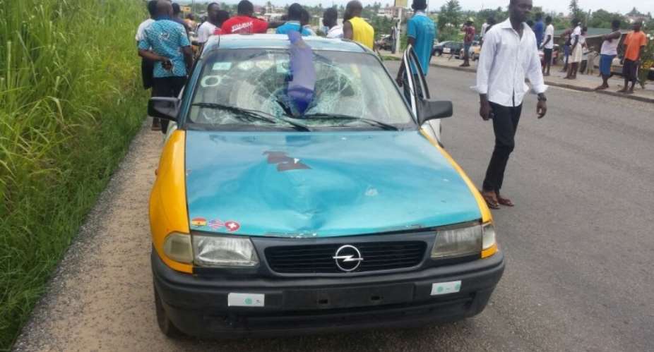 ER: Taxi Driver Crashes Man To Death