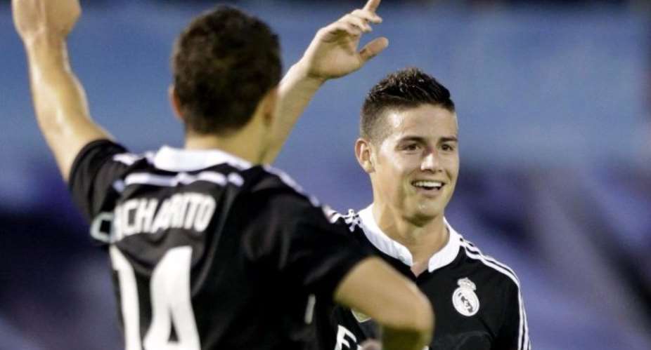 Red hot Javier Hernandez scores double in Real Madrid win