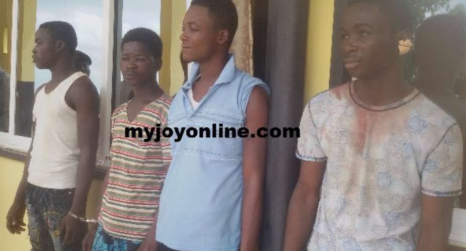 Police in Kumasi arrest 'notorious' armed gangsters