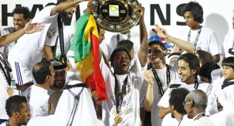 Unrelenting Asamoah Gyan wants to win more titles at Al Ain