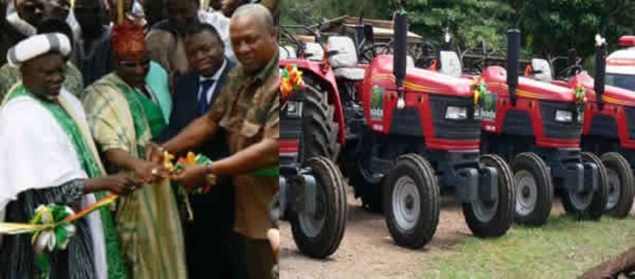 VEEP HANDS OVER 100 TRACTORS TO NORTHERN FARMERS