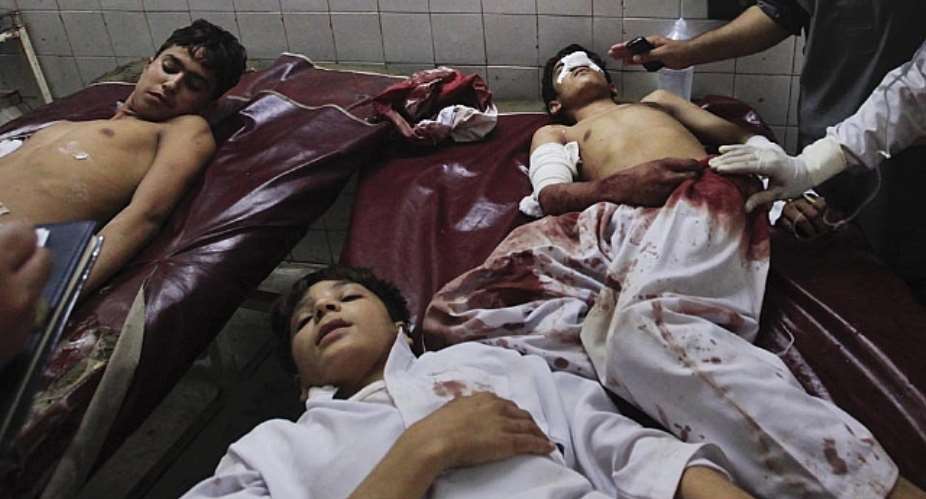 Victims school Students of Talibans Attack