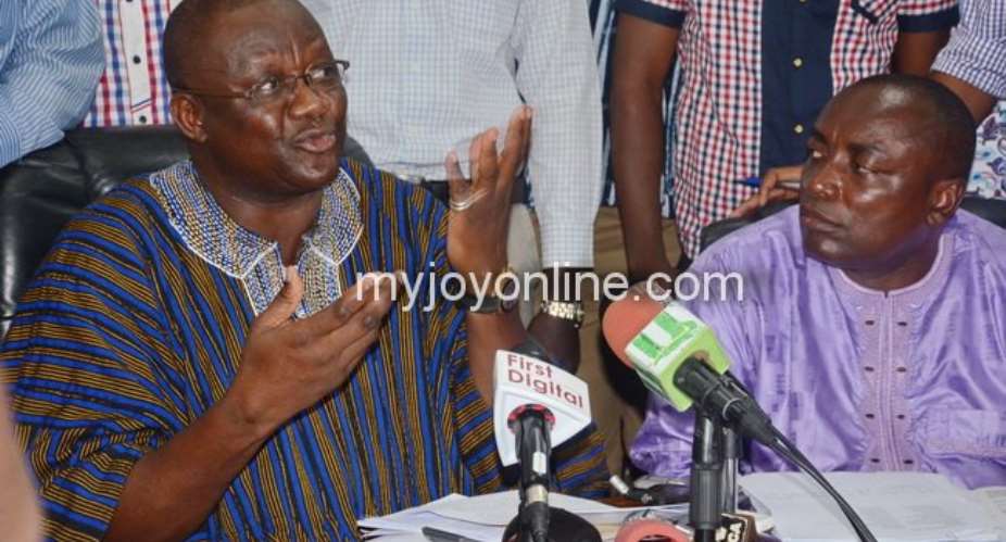 Paul Afoko, Kwabena Agyepong absent as Akufo-Addo preaches unity