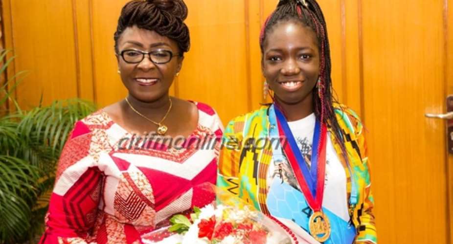 Govt commends 14-year old spelling bee finalist Photos