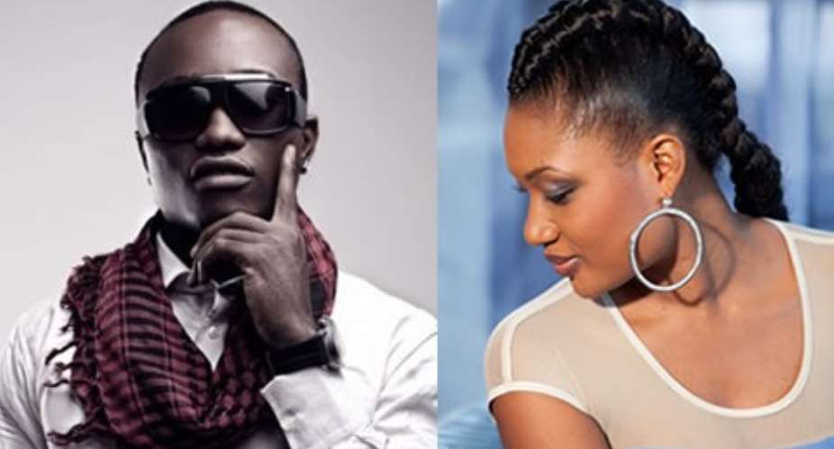 Brymo and Sandra Ankobiah of Fashion 101