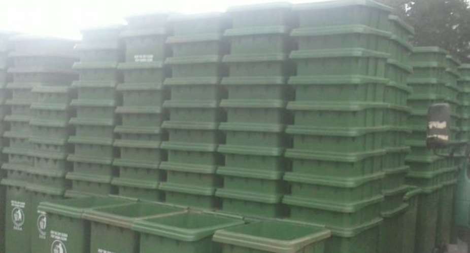 Brong Ahafo Receives 10,000 Waste Bins Ahead Of The NationalSanitation Day Exercise