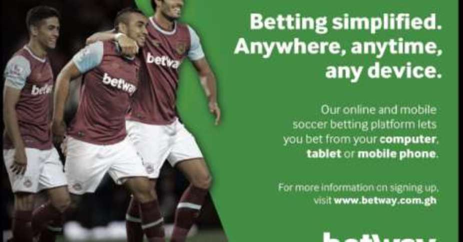 Betway: Digital and simplified betting introduced in Ghana for sports fans