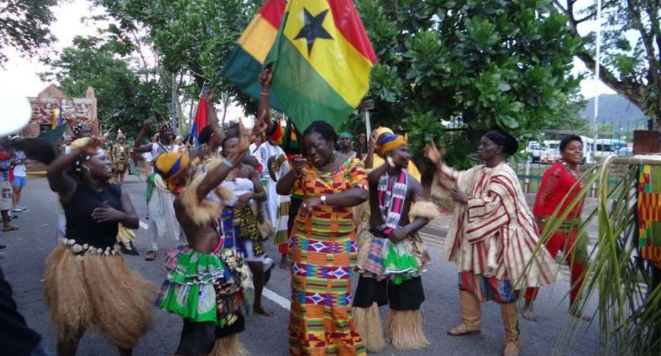 Ghana showcases culture at Seychelles carnival