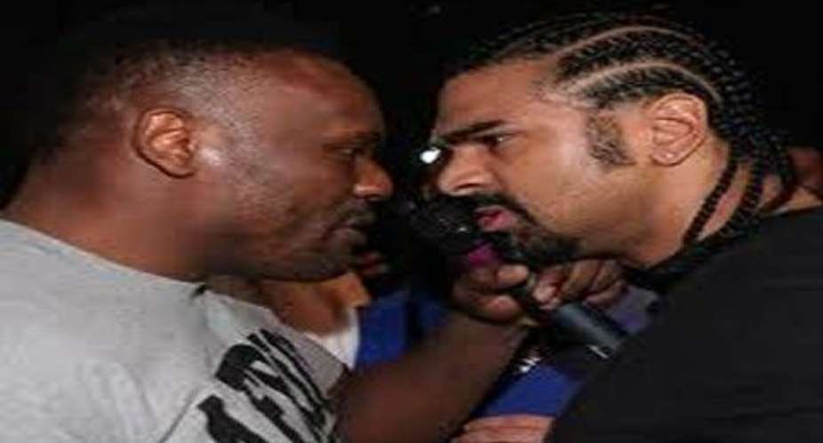 David Haye arrested over 341,000 'Bounced Cheque'