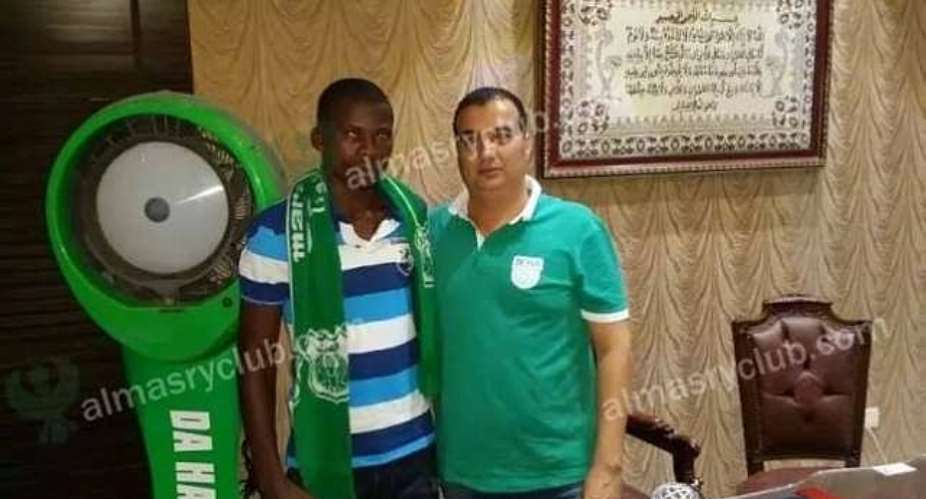 On the move: Al Masry sign Berekum Chelsea defender Akakpo