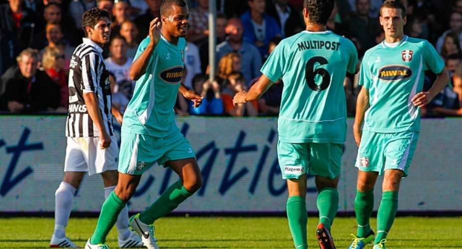 Winger Erixon Danso scored twice for FC Dordrecht on Saturday