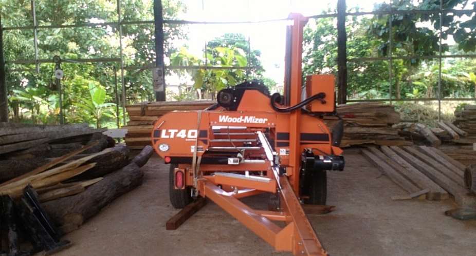 Artisanal millers access new equipment for training and lumber processing