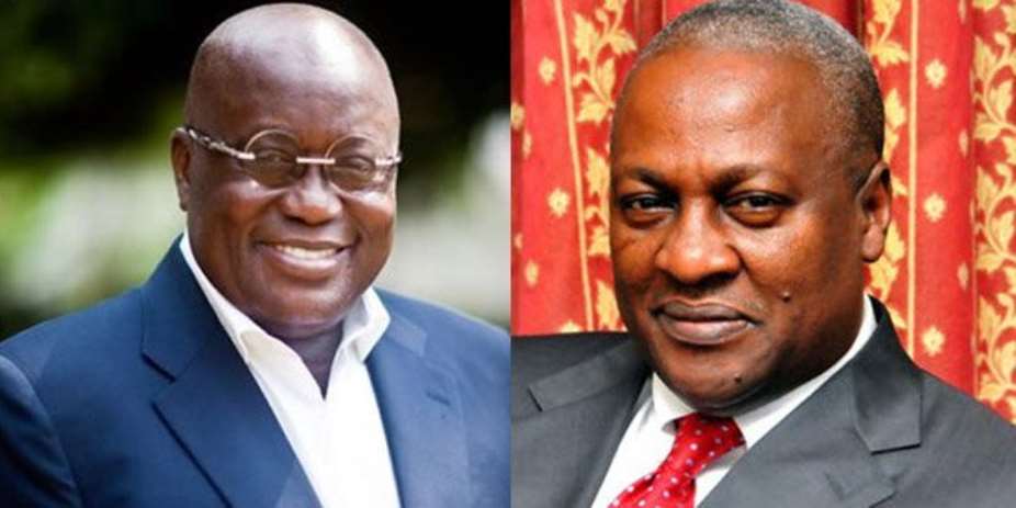 Mahama vrs Akufo-Addo