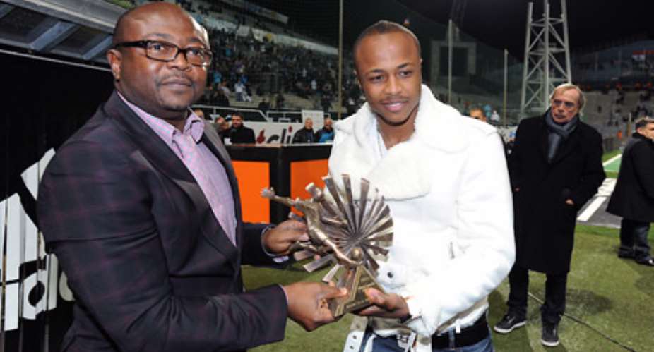Andre Ayew draws inspiration from father Abedi Ayew Pele.