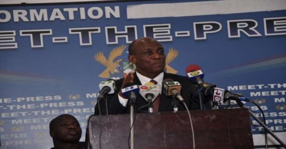 Finance Minister Seth Terkper
