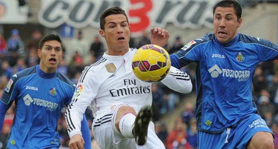CR7 inspired: Cristiano Ronaldo scores twice as Real Madrid beat Getafe 3-0