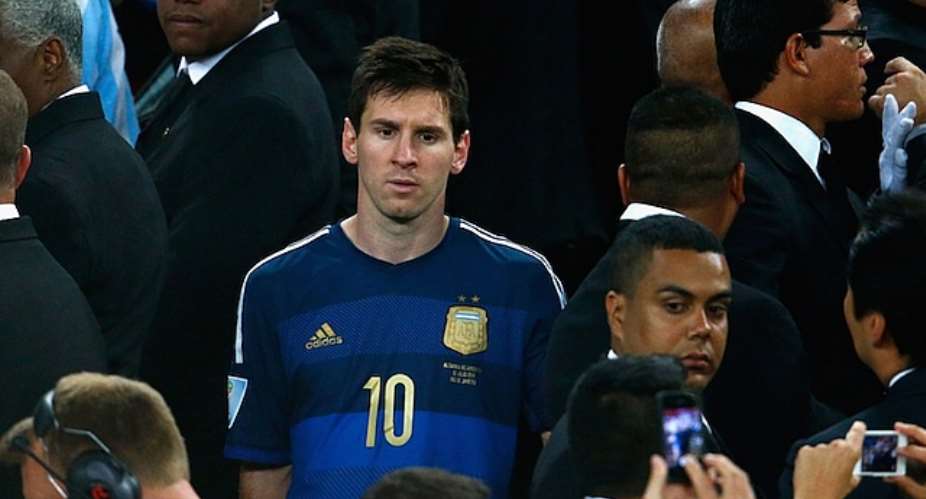 Lionel Messi wins 2014 World Cup Golden Ball