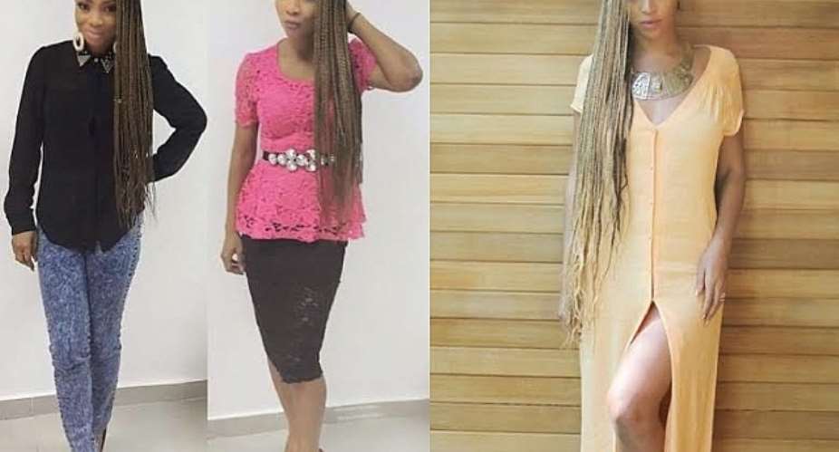 Toke Makinwa Rocks Same Hairstyle As Beyonce