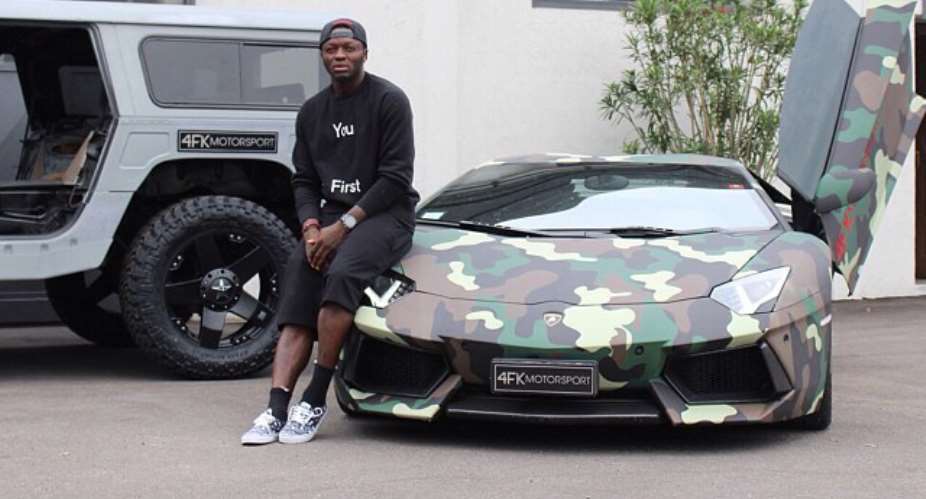 Ghanaian Footballer Sulley Muntari Takes Automobile To A Different Level