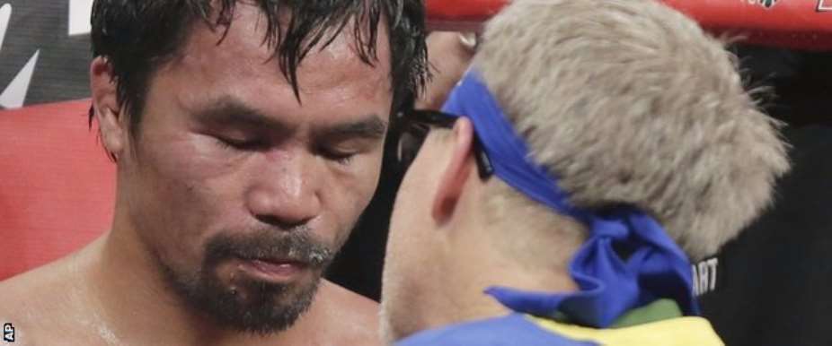 Pacquiao facing disciplinary action for not disclosing shoulder injury