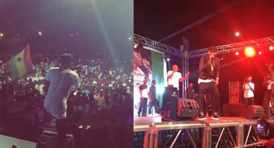 Stonebwoy gives fans befitting 'thank you' at 'Bhimnation' concert