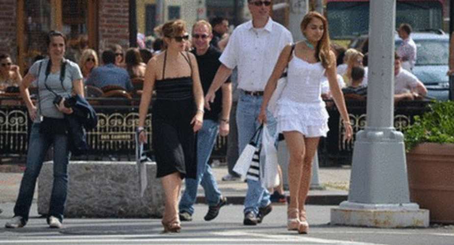 Do we like her outfit?