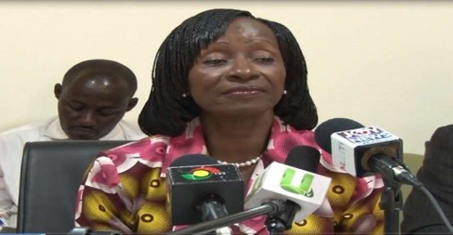 Minister of Health Sherry Ayitey