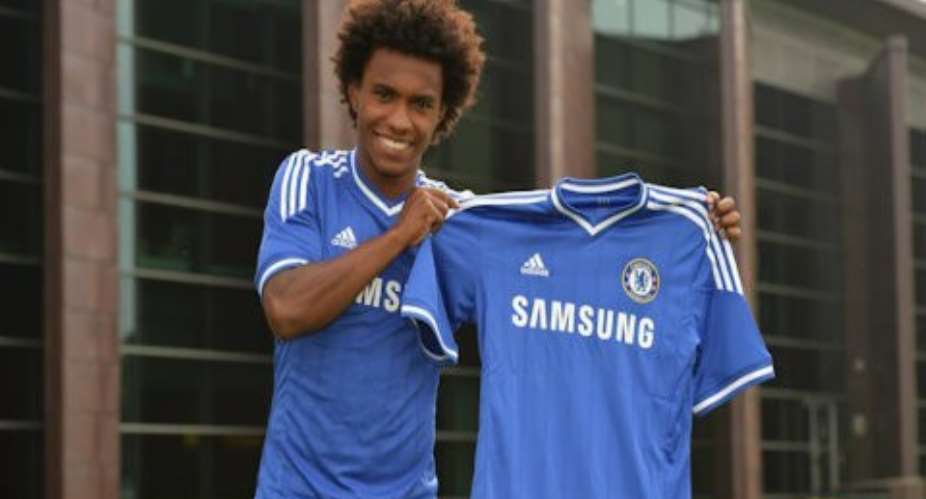 Done deal:Chelsea unveil new signing