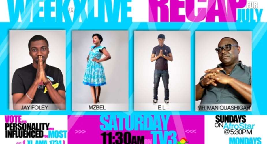 XLive TV Show Recaps The Month Of July Today
