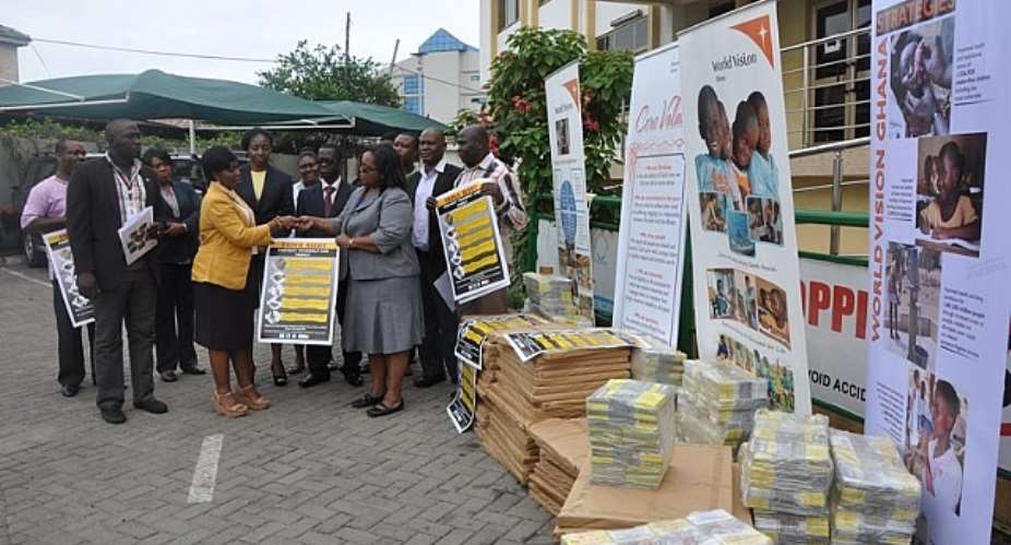World Vision Ghana donates