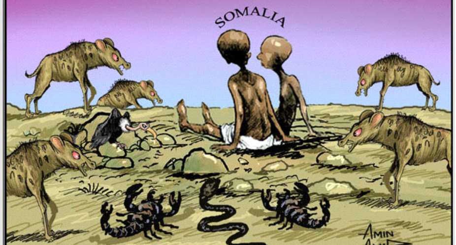 Bombing The Starving For Target Practice In Somalia