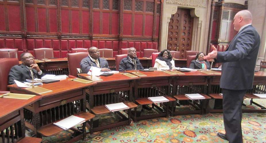 Ghanaian Parliamentary Delegation Visits New York State Senate