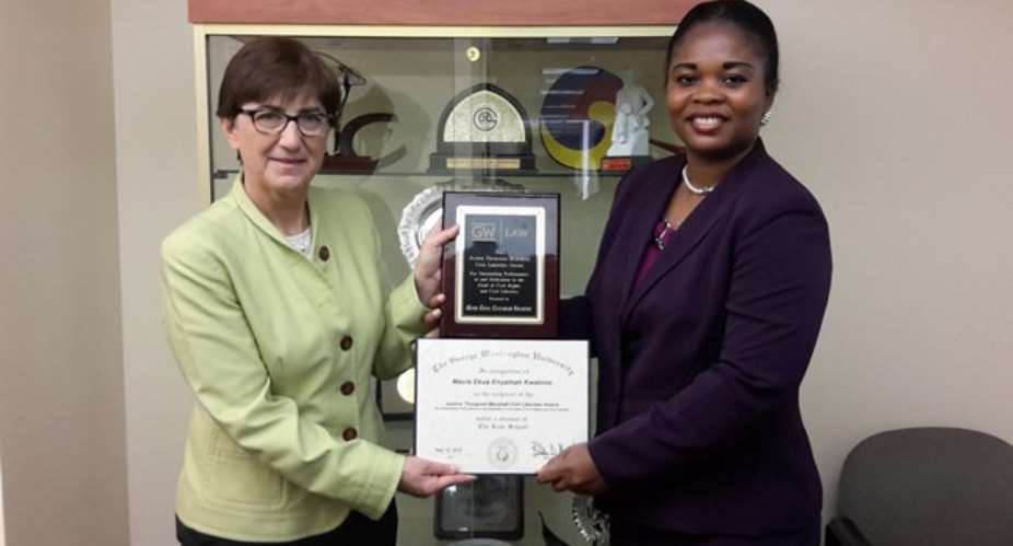Ghanaian Magistrate wins top US Law award