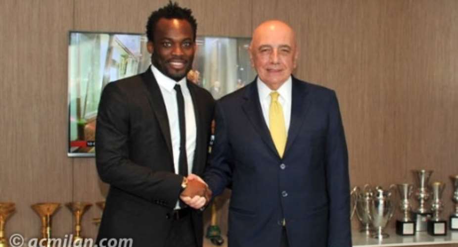 World Cup dreams helped Ghana's Essien to sign for AC Milan