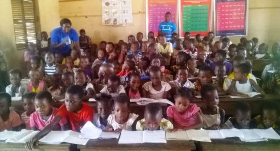 Illiteracy Clinic held for pupils at Apollonia