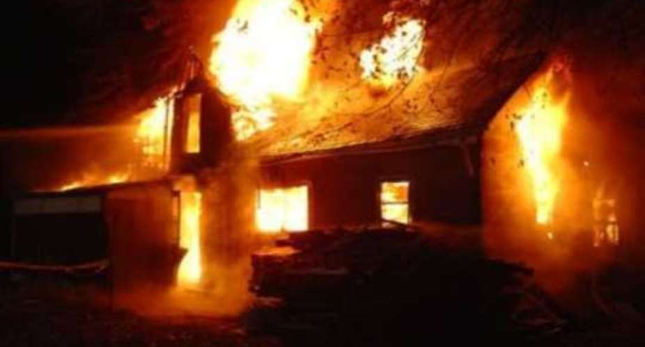 Two house helps burnt to death in Takoradi