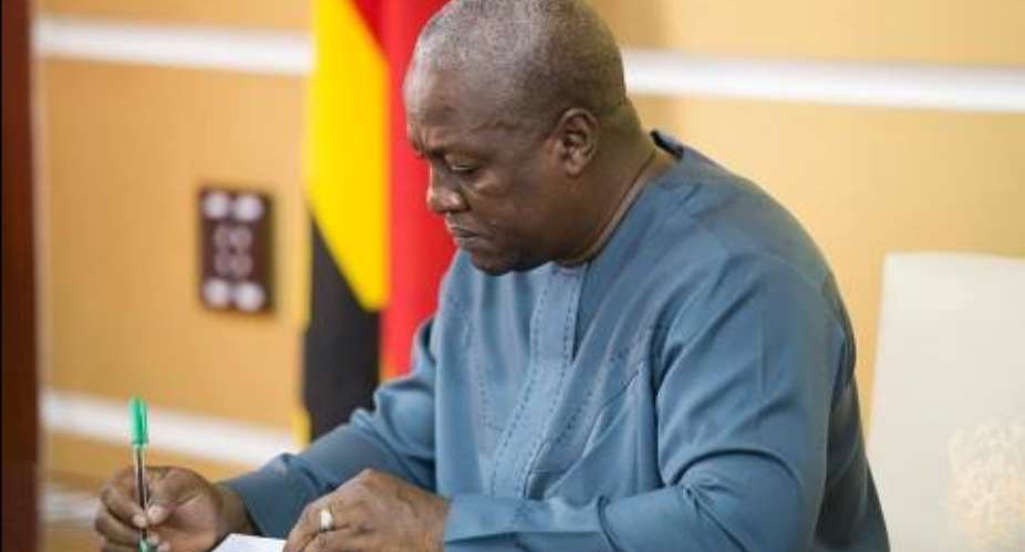 Three Cheers For Ghana's President, Mr. John Dramani Mahama