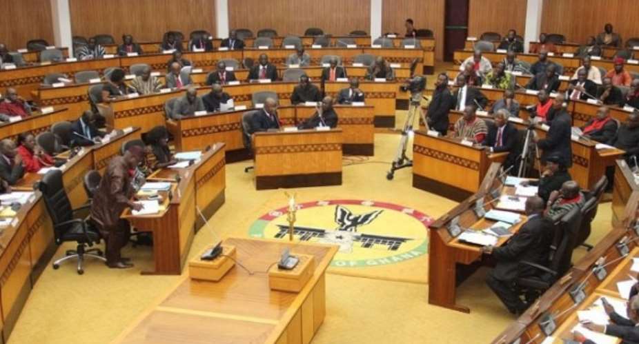 NDC Executives Storm Parliament; Set To Hold Meeting With MPs