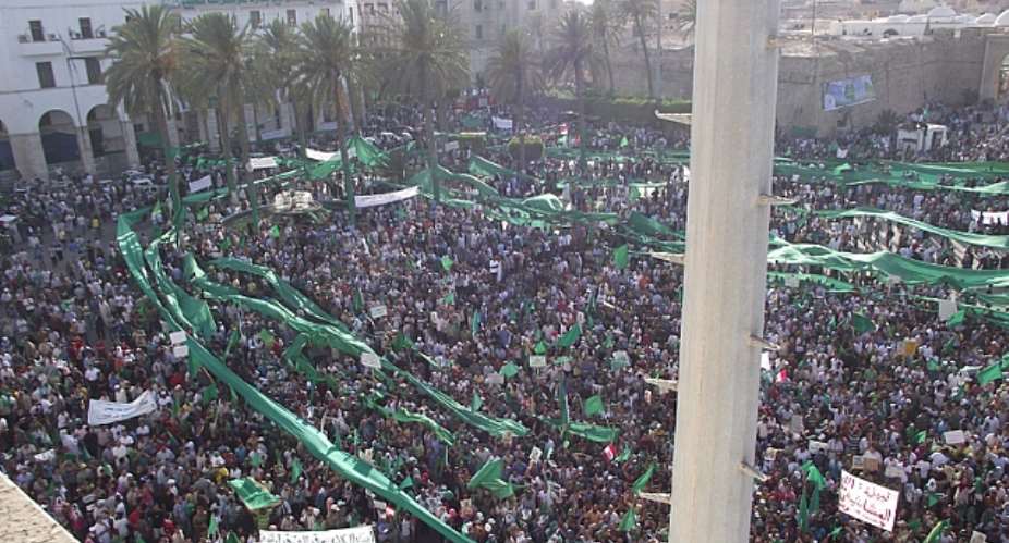 Green Square Rally, Tripoli. copyright Global Research 2011