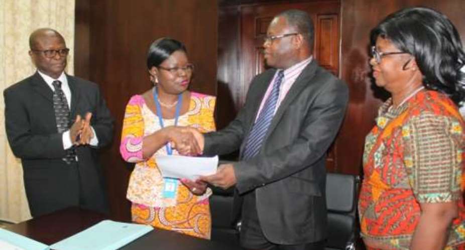 Accra Polytechnic signs MOU with GSS