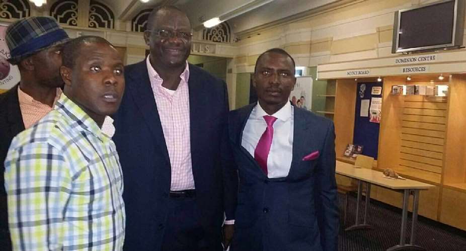 Afoko And Agyepong Receive Standing Ovation; As They Wow NPP UK Members