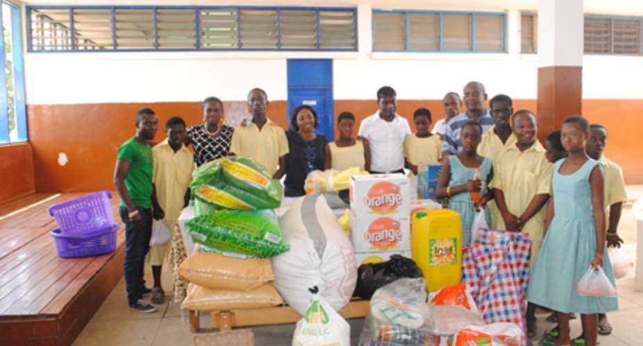 Kenzo's Place donates to Dzorwulu Special School