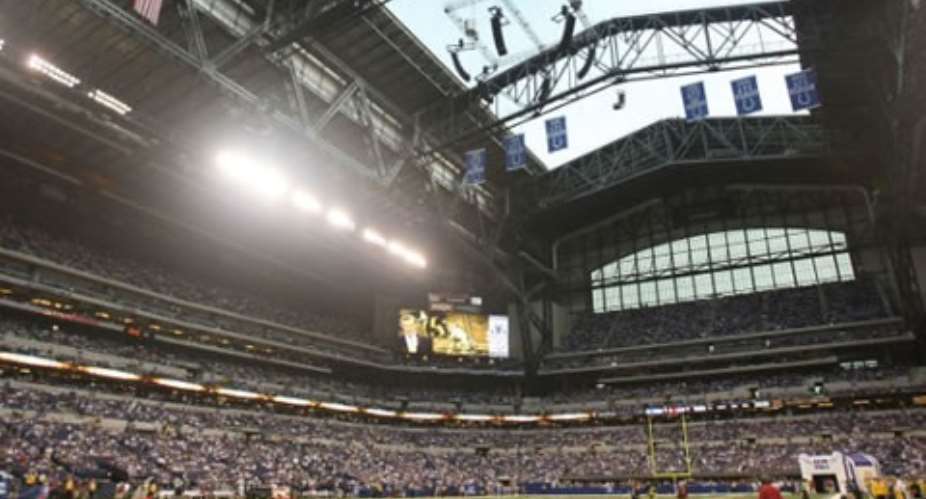 Some 150,000 people are expected to flood into downtown Indianapolis where the game will be played at Lucas Oil Stadium.