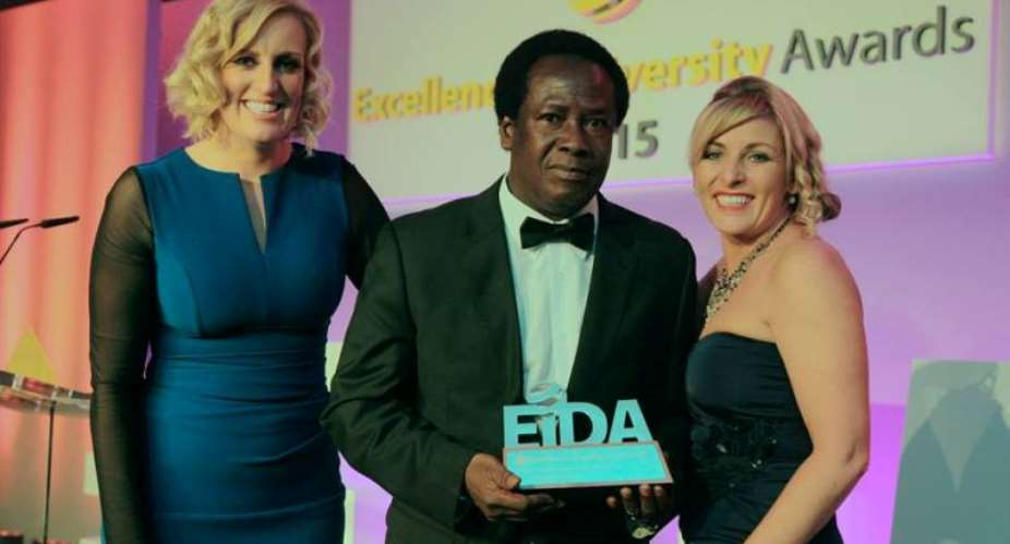 Ghanaian scoops prestigious British award