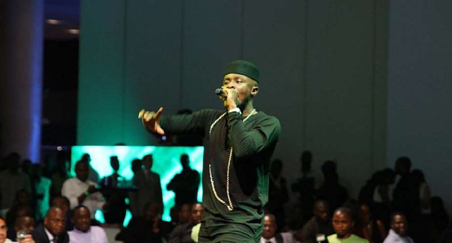 Photos and Video: Ghanaian Hip-Life Star Fuse ODG Delights Guests At Etisalat iParty In Lagos